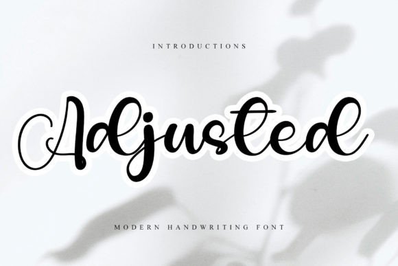 Adjusted: A Festive Typeface for Holiday Branding