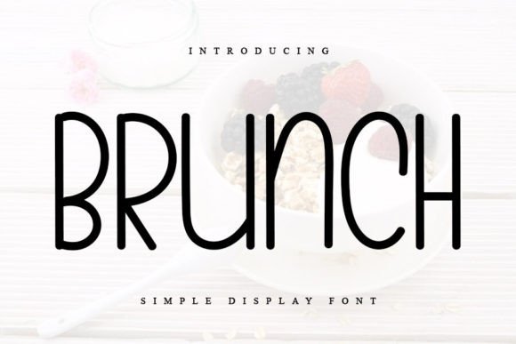 Brunch Font Review: Elegant Script for Designers