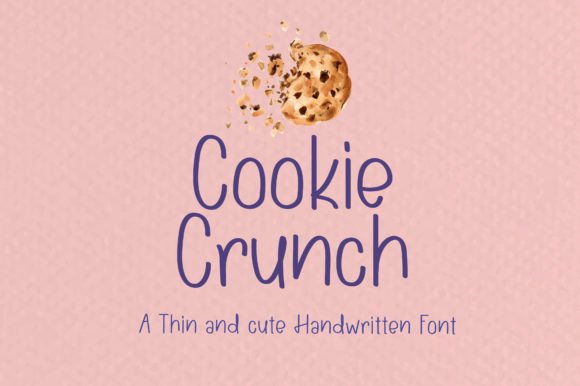 Cookie Crunch Font: A Perky Typeface for Web Design