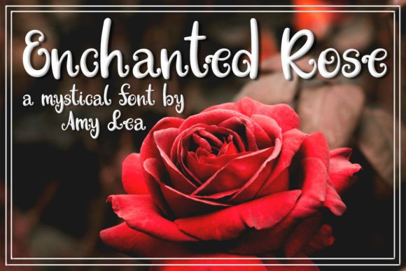 Designing with Enchanted Rose: A Mystical Script for Editorial Magic