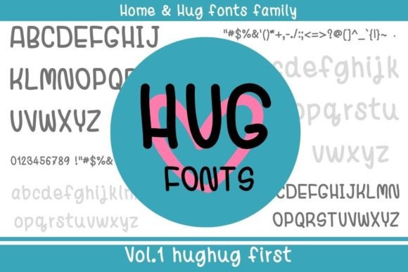 Designing with Hughug First: A Charming Script Handwritten Font