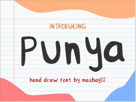 Designing with Punya: A Casual Handwritten Font for Branding