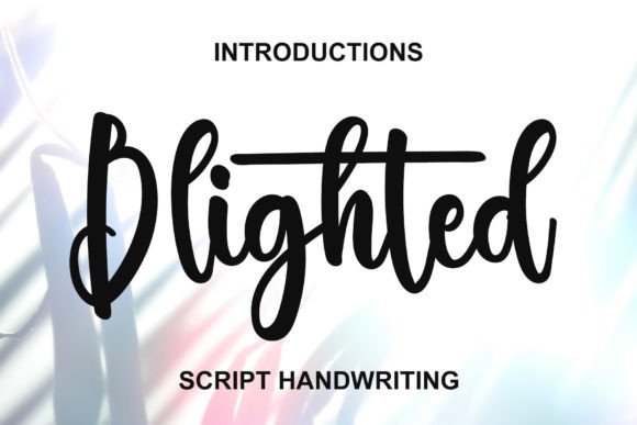 Elevate Holiday Campaigns with Blighted Typeface