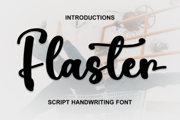 Flaster: A Magical Handwritten Font for Elegant Branding