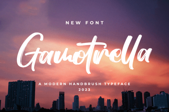 Gamotrella: A Natural Handwritten Font for Web Design