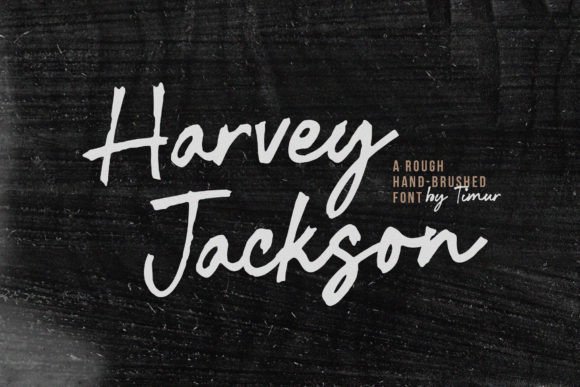 Harvey Jackson Font: Raw Style for Bold Campaigns
