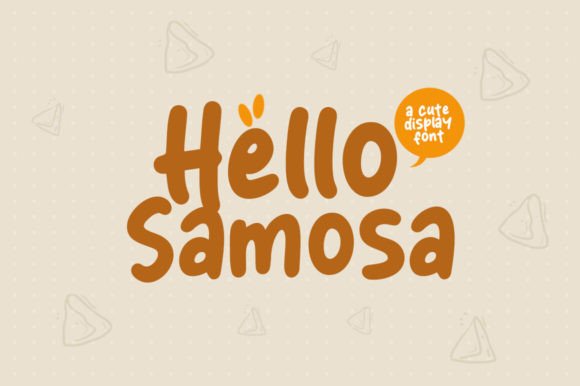 Hello Samosa: A Modern Handwritten Font for Branding