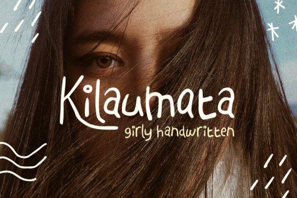 Kilaumata Font: A Girly Script for Handmade Brands