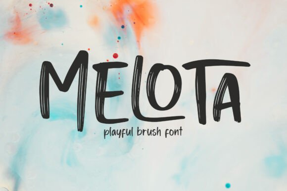 Melota Font Review: A Playful Handbrush Typeface for Branding
