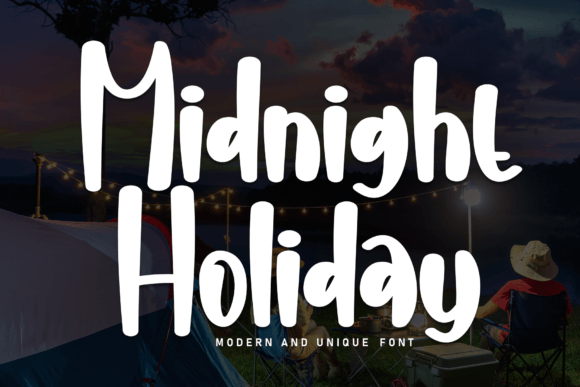 Midnight Holiday Font: A Typeface for Scroll-Stopping Designs
