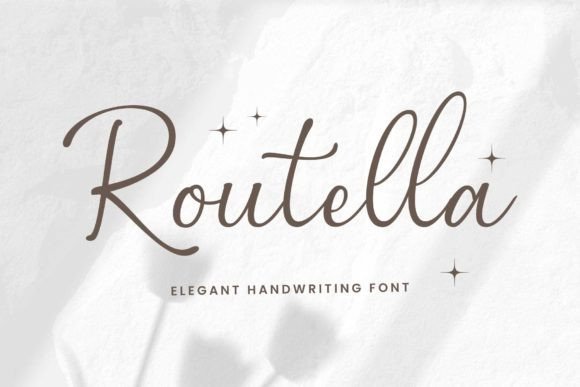 Routella: The Modern Handwritten Font for Brand Growth