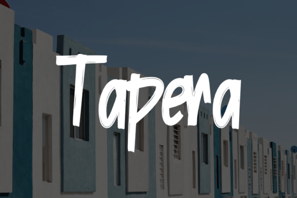 Tapera Font Review: Energizing Modern Campaign Designs