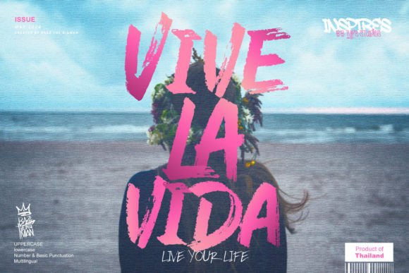 Vive La Vida: The Ultimate Script Handwritten Font for Designers